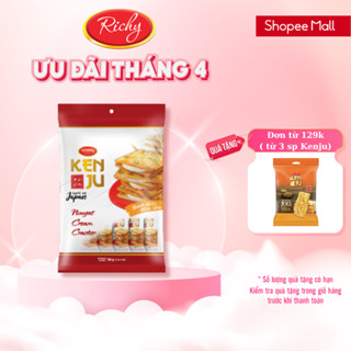 Bánh Richy Kenju quy hành kem dẻo túi 186g