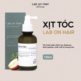 Xịt Dưỡng Kích Thích Tóc Lab On Hair - 160ml Công Nghệ Redensyl, Giấm Táo & Hương Thảo