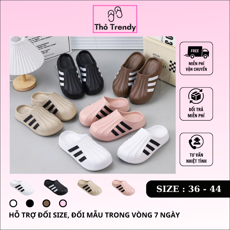 Dép Sục A.didas Adifom Super.star Nam Nữ, Sục A.didas Adifom Đúc Nguyên Khối cao 4cm Hottrend 2025