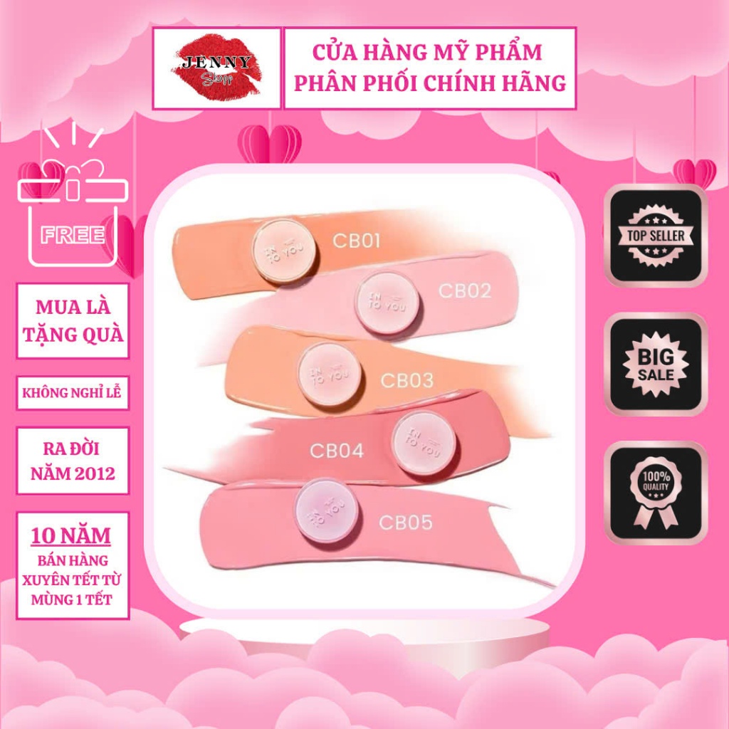 Má Hồng Dạng Kem Into You Air Cushion Blush