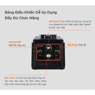  Thân máy xay Uniblend 712 PLus    Không bao gồm cối xay   