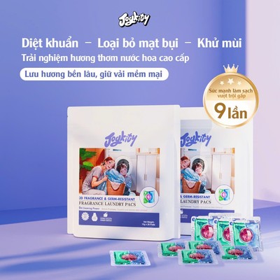 [Outlet S2][MUA 1 TẶNG 1] Viên Giặt Hương Nước Hoa Joykity Công Thức 3in1 An Toàn Cho Da Lưu Hương 24 Giờ - 20V