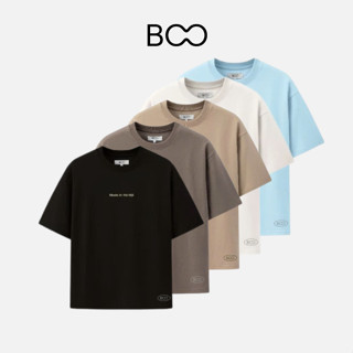 Áo Thun BOO Unisex Dáng Oversized In Logo Made In Hanoi chất liệu thoáng mát