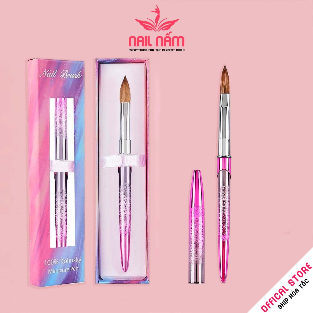 Cọ đắp bột lông chồn Kolinsky cao cấp