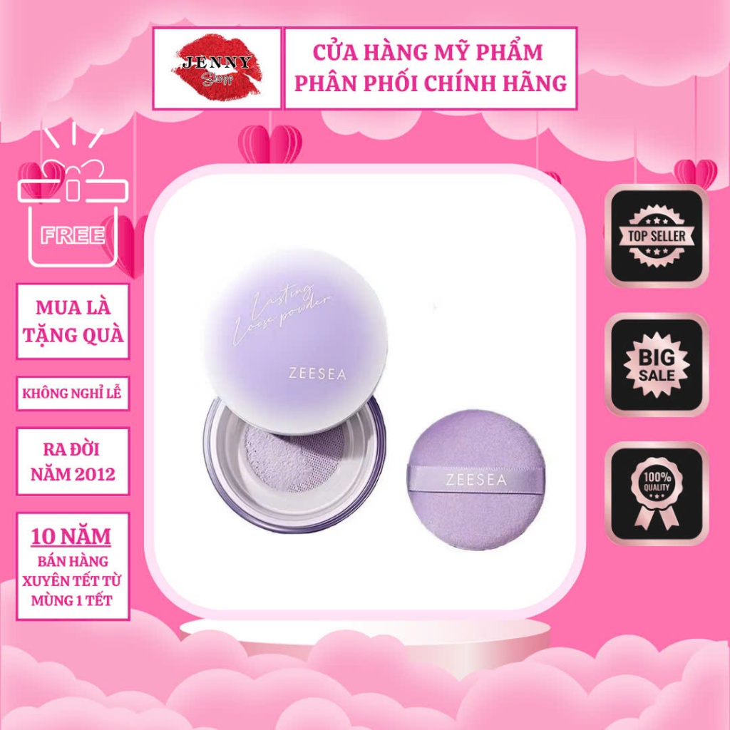 Phấn Phủ Bột Zeesea Light And Soft Loose Power 6g