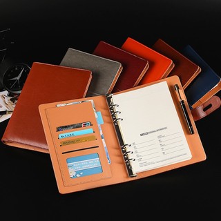 Sổ còng bìa da a4 giấy chống lóa 100gsm , Sổ tay ghi chép , sổ nhật ký văn phòng cao cấp