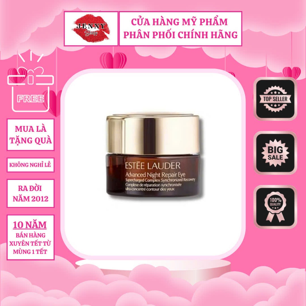 Kem Dưỡng Mắt Estee Lauder Advanced Night Repair Eye Supercharged Gel-Creme Size Mini 5ml
