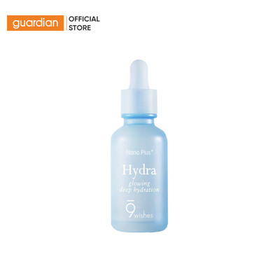 Tinh Chất Cấp Ẩm 9Wishes Hydra Ampule Nano Plus+ 30Ml