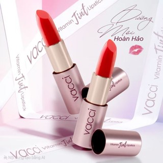Son dưỡng môi có màu lâu trôi Vacci Vitamin Tint Lipstick