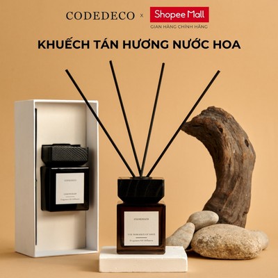 Tinh dầu khuếch tán CODEDECO 100ml 3 tầng hương nước hoa Sang trọng, Thanh lịch
