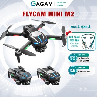Flycam Giá Rẻ M2 Động Cơ Không Chổi Than Cảm Biến Va Chạm Chụp Ảnh HD Gagay