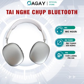 Tai Nghe Chụp Tai Bluetooth Chống Ồn Âm Thanh Sôi Động Trầm Ấm GAGAY