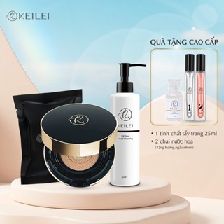 COMBO Ưu Đãi Bất Ngờ - Cushion 3in1 KEILEI + Tinh Chất Tẩy Trang + Lõi Cushion 3in1 KEILEI - CHỌN >