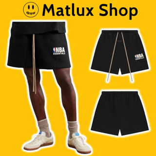 [BEST QUALITY] Quần đùi Fear Of God Essentials NBA 2025 cao cấp, quần short FOG Essentials bóng rổ in chữ silicon