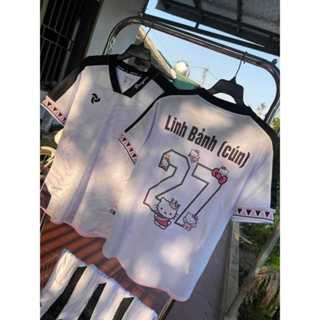 Bộ Thể Thao Nam Nữ XOÁY TRẮNG-Bộ Áo Bóng Đá KLG In Tên Số Theo Yêu Cầu, ÁO ĐỘI , ÁO LỚP