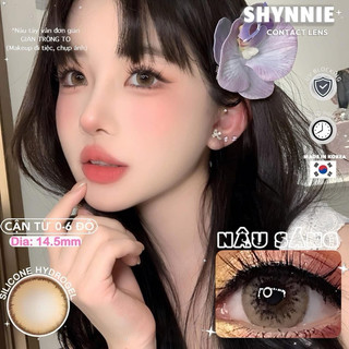 Lens nâu vân mắt hổ phách ❤️