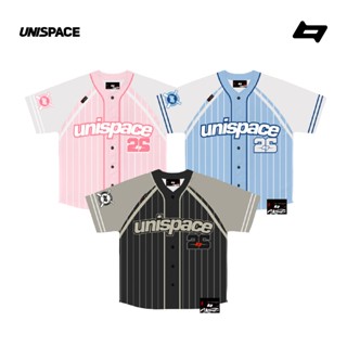 Áo bóng chày thêu đắp da brand By UniSpace tay lỡ form unisex nam nữ Winner