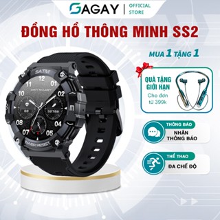  Đồng Hồ Thông Minh Smart watch SS2 Pro Nghe Gọi Đồng Hồ Thể Thao Đo Nhịp Tim Chạy Bộ Phân Tích Giấc Ngủ GAGAY 