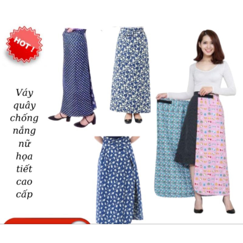 Váy quây chống nắng.