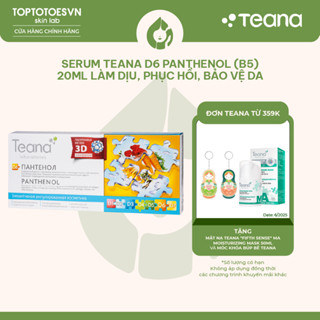 Serum Teana D6 Panthenol (B5) 20ml làm dịu, phục hồi, bảo vệ da