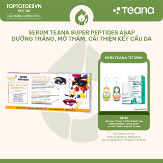 Serum Teana Super Peptides ASAP dưỡng trắng, mờ thâm, cải thiện kết cấu da