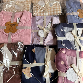 GU - Đồ Bộ ngủ cotton / satin / đũi GU JAPAN (tag Nhật)