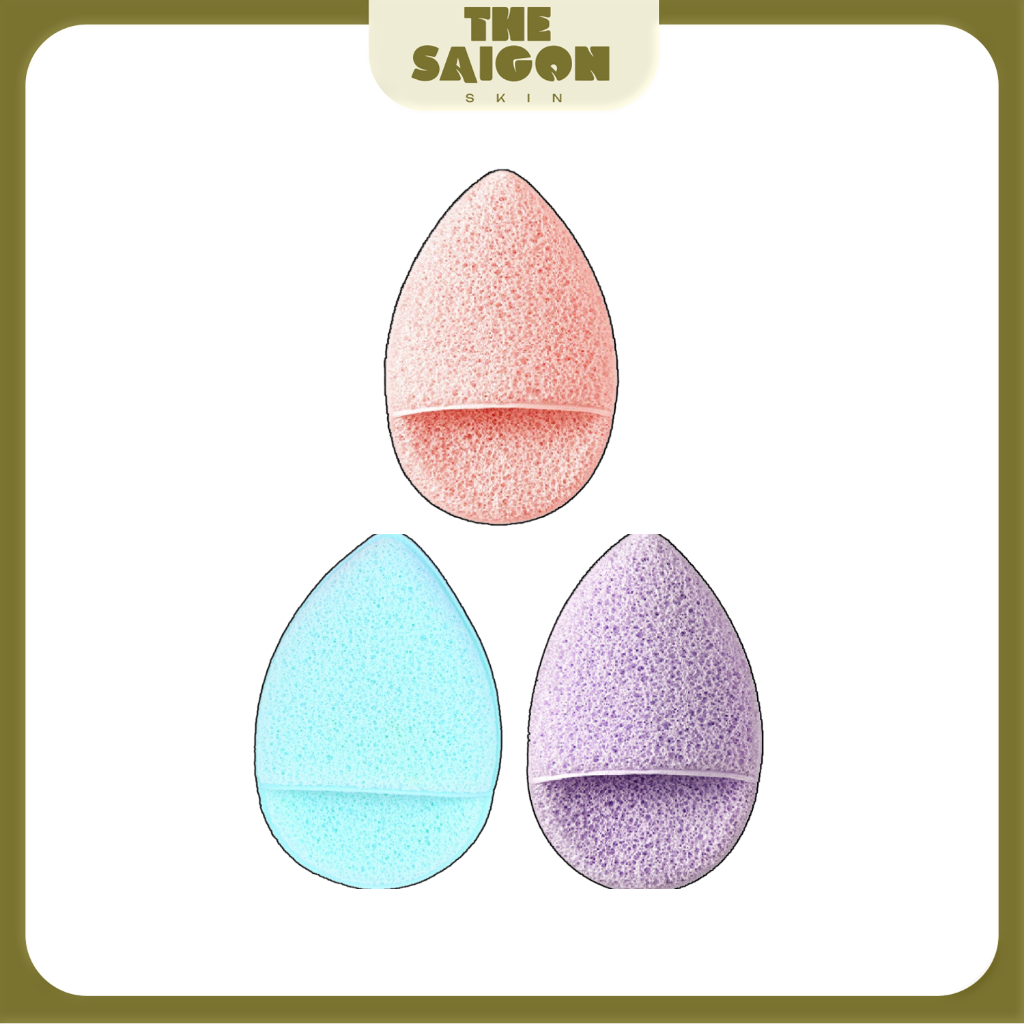 [HOT] Miếng Bọt Biển Rửa Mặt Jary Cleansing Sponge - CP01 - CP02 - CP03 [HOT]