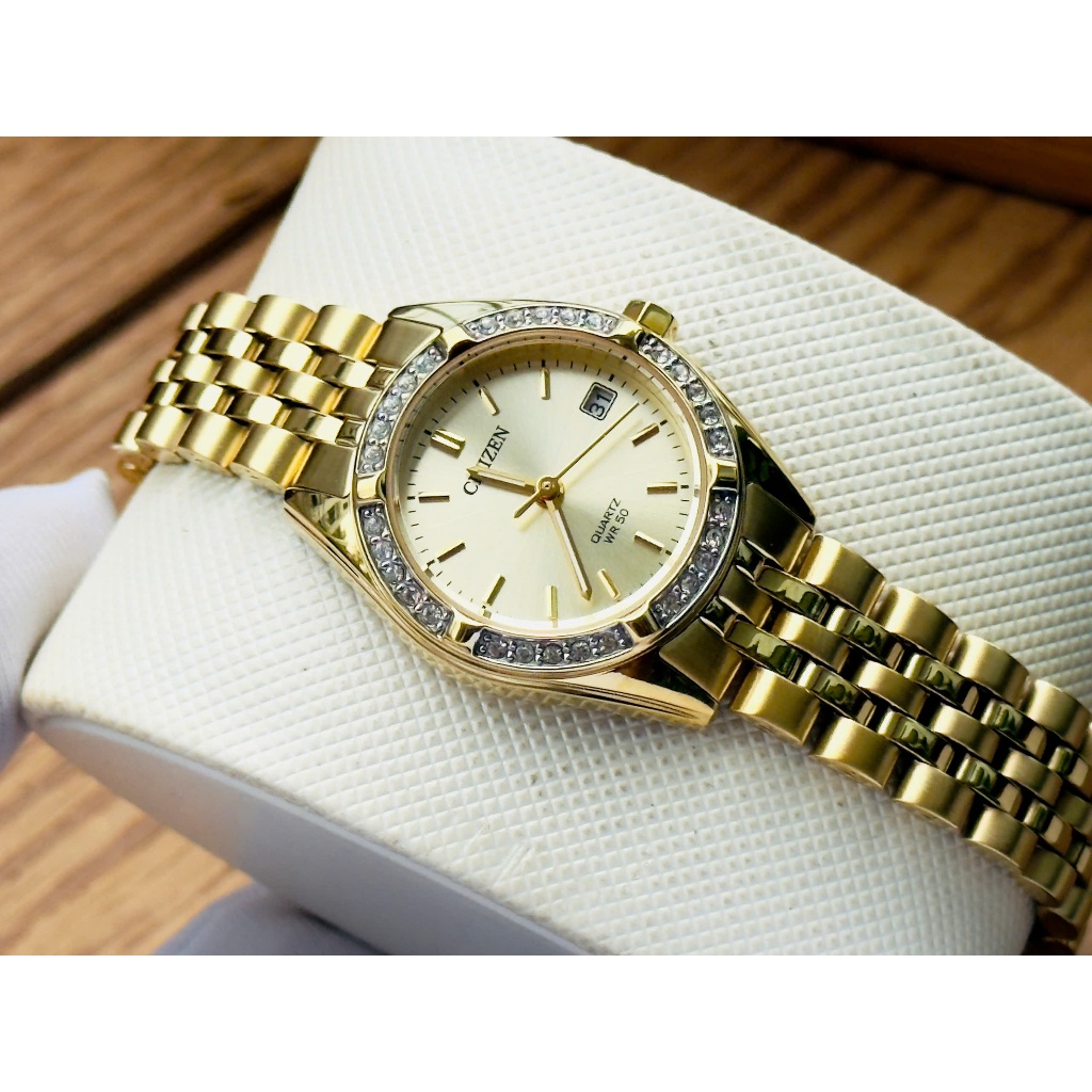 Đồng Hồ Nữ Citizen EU6062-50P Chính Hãng Tặng Kèm Dây Da Cao Cấp