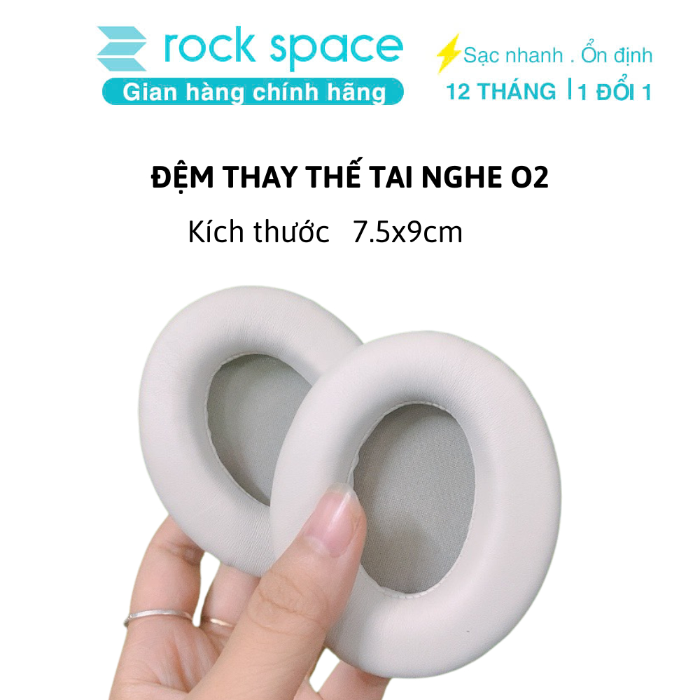 Đệm thay thế tai nghe Headphone Tai nghe bluetooth chụp tai Rockspace O2
