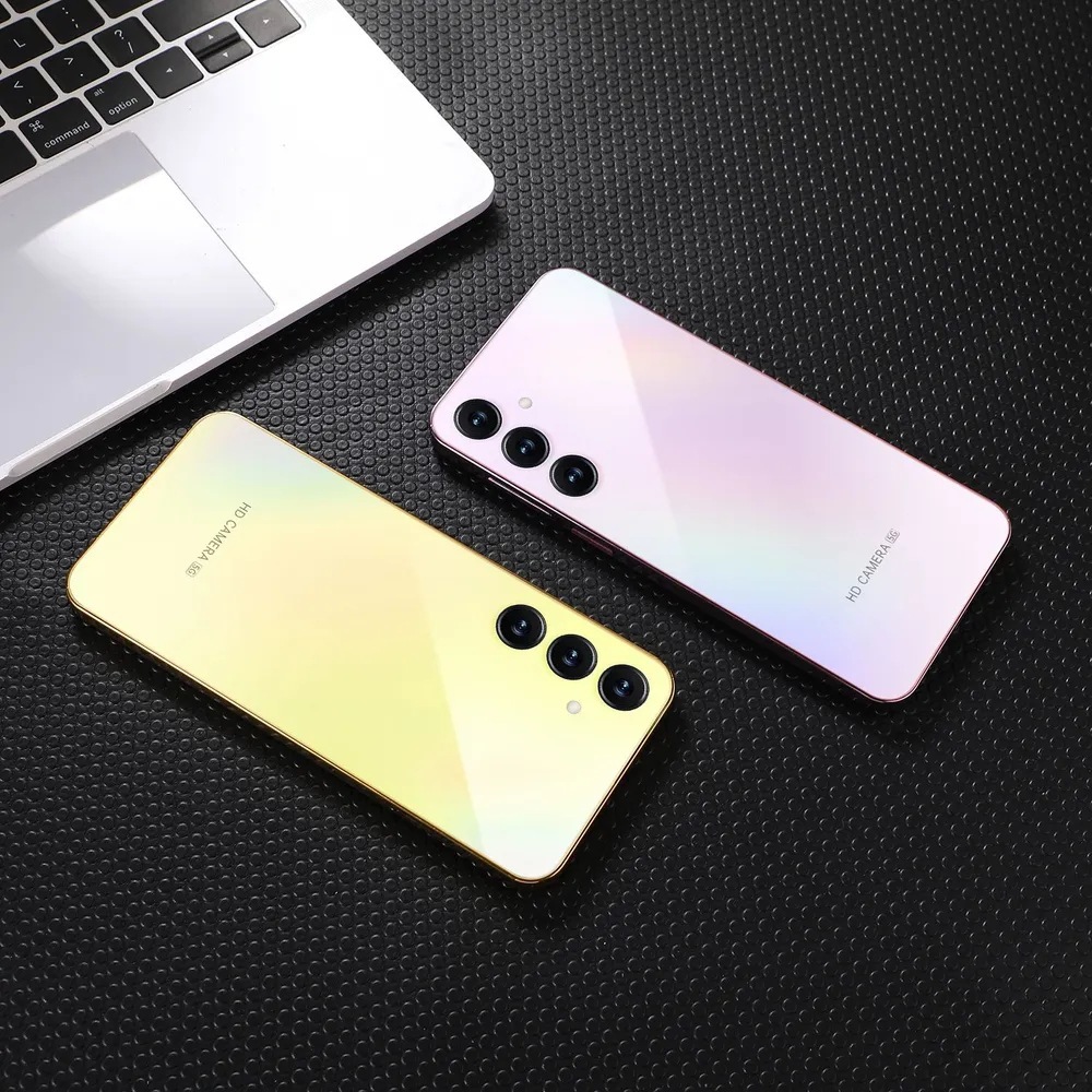 2025 A55 điện thoại di động 6.8 inch Màn hình HD Android đt 3G/4G/5G giá rẻ 8GB/256GB điện thoại rẻ 