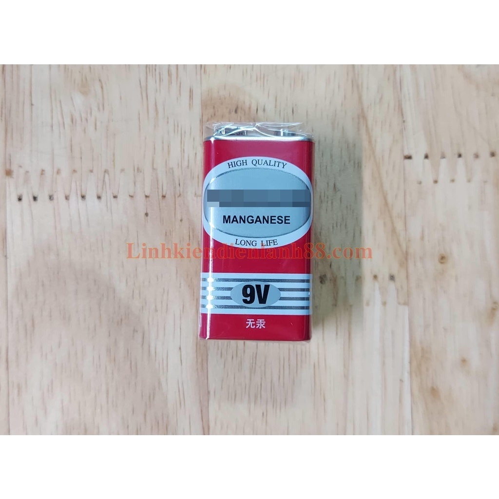 Pin 9V 6F22 Hi-Top Carbon 6F22DT/1S gói 1 viên