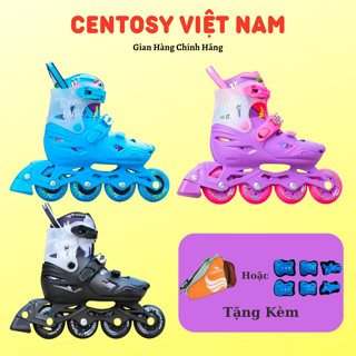 [Tặng Bảo Vệ Tay Chân] Giày Patin Trẻ Em Centosy - Flying Eagle S3 Cosmo Bánh Cao Su Siêu Êm