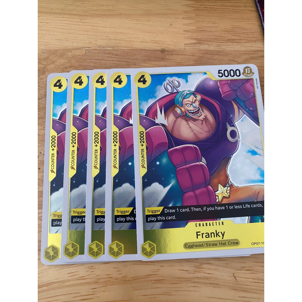 [ONE PIECE card game] x01 thẻ hình Franky (OP07-107) english