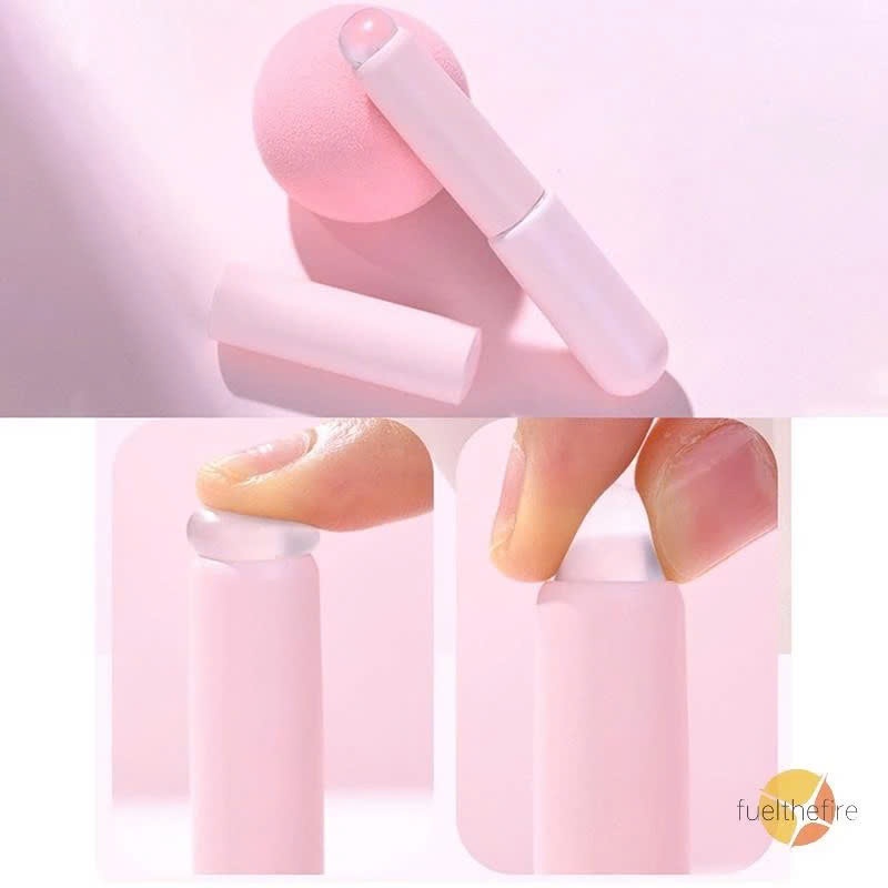 Cọ Tán Son Môi Đầu Tròn Bằng Silicon Mềm Đàn Hồi Không Nhòe Che Khuyết Điểm SHUSHU COSMETICS
