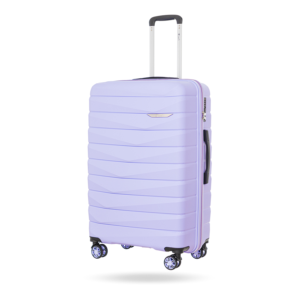 Vali Kéo LUG Lusetti MP027 Size 28 (Size ký gửi), Nhựa PP Chống Bể Vỡ, Khóa Số Âm Bảo Mật An Toàn