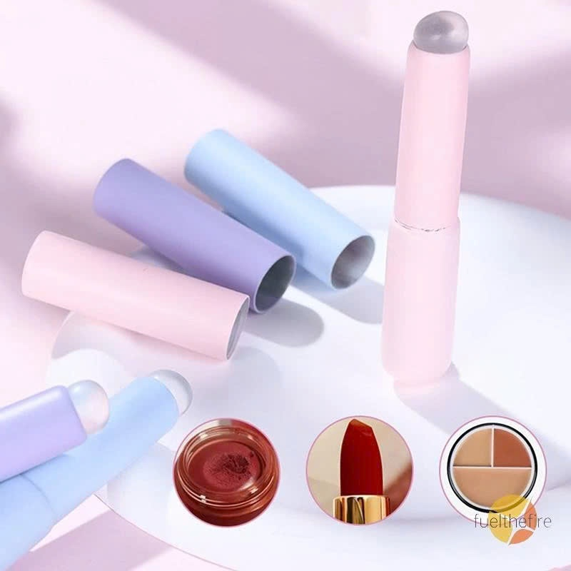 Cọ Tán Son Môi Đầu Tròn Bằng Silicon Mềm Đàn Hồi Không Nhòe Che Khuyết Điểm SHUSHU COSMETICS
