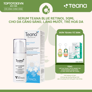 Serum Teana Blue Retinol 30ml cho da căng sáng, láng mướt, trẻ hoá da