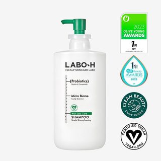   CHÍNH HÃNG  Dầu gội LABO-H 400ml giảm rụng tóc bảo vệ da đầu Oliveyoung Olive Young hasol 