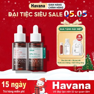 Tinh Chất Mờ Thâm Dưỡng Trắng Vitamin C SAP 22%  Neogen Dermalogy Real Vita C Serum 32ml