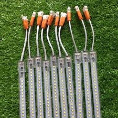 COMBO 2 ĐÈN Led thanh 2835 bọc nhựa 220V siêu sáng - 1 mét