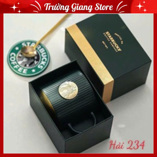Cốc cà phê Starbuck Moon Star 330ml Cốc gốm giữ nhiệt hai lớp (dũng)