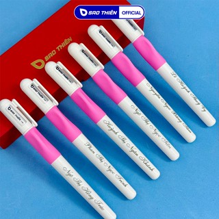 Bút luyện chữ đẹp Bút mực Sao Thiên S206 vát nét nhỏ, êm trơn bút học sinh