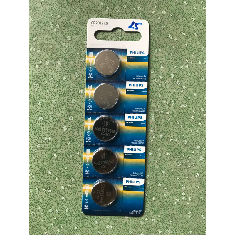 Pin Lithum  CR2032 3V Philips ( giá 1 viên)