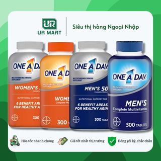 Thực phẩm chức năng bổ sung Vitamin hằng ngày cho Nam và Nữ One A Day 50+ Multivitamin, 300 Viên