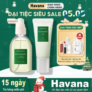 Xịt Dưỡng Kích Mọc Tóc & Tẩy Tế Bào Chết Da Đầu Aromatica Rosemary Root Enhancer
