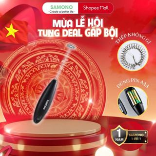Máy tạo bọt sữa Samono SW-MFB11 dụng cụ đánh trứng khuấy cà phê mini