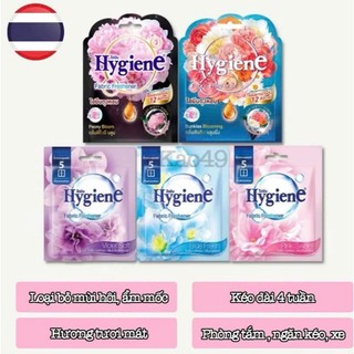  Túi thơm phòng Hygiene túi thơm treo tủ quần áo treo xe ô tô combo 2 túi 
