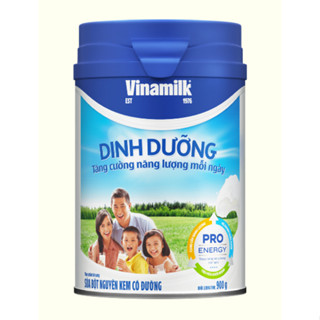 (Mẫu mới) Sữa bột nguyên kem Vinamilk dinh dưỡng 900g