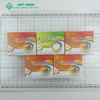 Combo 5 Phấn lục giác màu/trắng hộp 50 viên