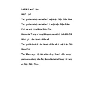 Sách Điện Biên Phủ mốc vàng thời đại